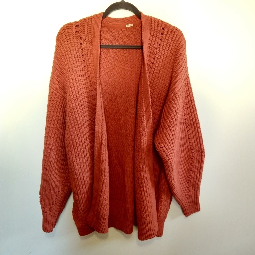 Free People Plush Oversized Wool Cardigan